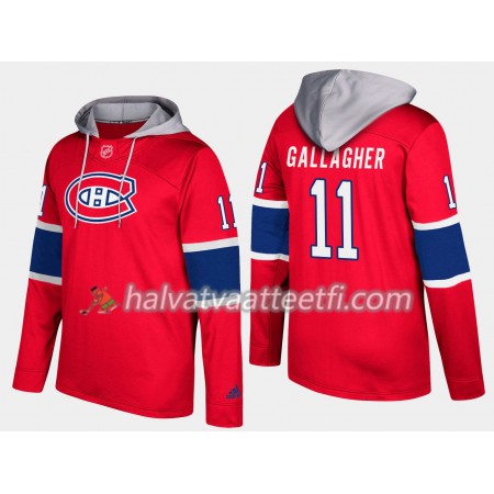 Miesten NHL Montreal Canadiens Brendan Gallagher 11 N001 Pullover Hooded Sweatshirt Miesten NHL Montreal Canadiens Brendan Gallagher 11 N001 Pullover Hooded Sweatshirt